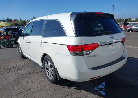 2014 Honda Odyssey Ex-L из США, поврежденный, VIN 5FNRL5H62EB114336